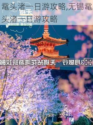 鼋头渚一日游攻略,无锡鼋头渚一日游攻略-第3张图片-九五旅游网