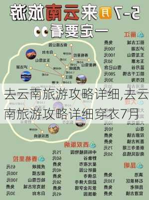 去云南旅游攻略详细,去云南旅游攻略详细穿衣7月-第2张图片-九五旅游网