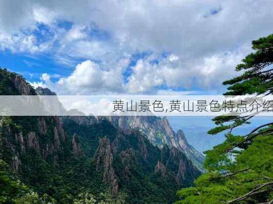 黄山景色,黄山景色特点介绍-第1张图片-九五旅游网