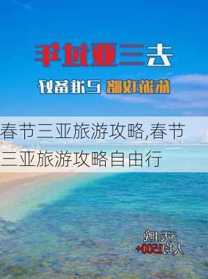 春节三亚旅游攻略,春节三亚旅游攻略自由行-第1张图片-九五旅游网