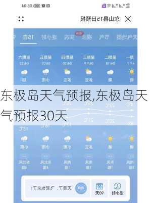 东极岛天气预报,东极岛天气预报30天