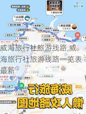 威海旅行社旅游线路,威海旅行社旅游线路一览表最新-第3张图片-九五旅游网