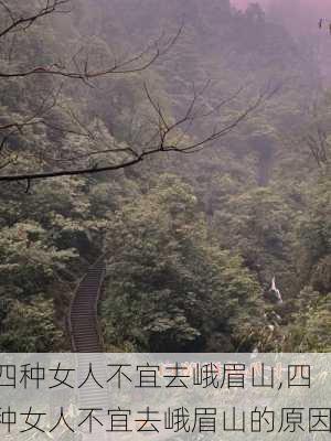 四种女人不宜去峨眉山,四种女人不宜去峨眉山的原因-第3张图片-九五旅游网