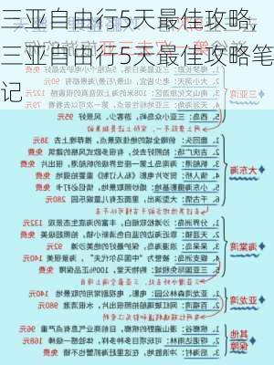 三亚自由行5天最佳攻略,三亚自由行5天最佳攻略笔记-第2张图片-九五旅游网