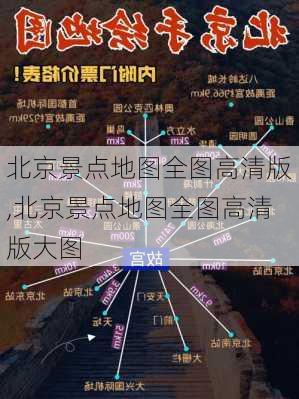 北京景点地图全图高清版,北京景点地图全图高清版大图-第3张图片-九五旅游网