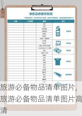 旅游必备物品清单图片,旅游必备物品清单图片高清-第3张图片-九五旅游网