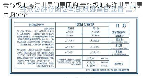 青岛极地海洋世界门票团购,青岛极地海洋世界门票团购价格