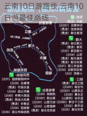 云南10日游路线,云南10日游最佳路线-第2张图片-九五旅游网