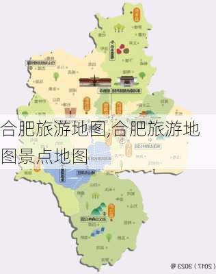 合肥旅游地图,合肥旅游地图景点地图-第3张图片-九五旅游网