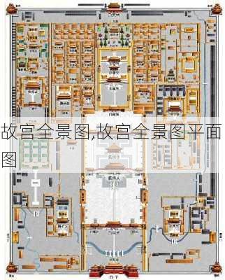 故宫全景图,故宫全景图平面图-第3张图片-九五旅游网