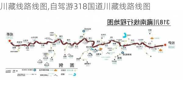 川藏线路线图,自驾游318国道川藏线路线图-第2张图片-九五旅游网