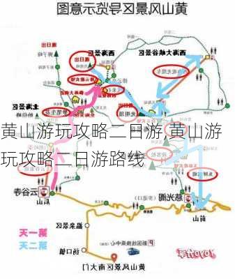 黄山游玩攻略二日游,黄山游玩攻略二日游路线-第3张图片-九五旅游网