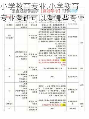 小学教育专业,小学教育专业考研可以考哪些专业-第3张图片-九五旅游网