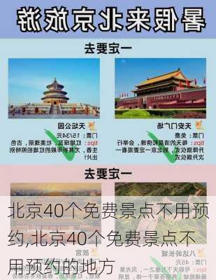 北京40个免费景点不用预约,北京40个免费景点不用预约的地方-第2张图片-九五旅游网