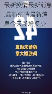 最新疫情最新消息,最新疫情最新消息今天新增多少