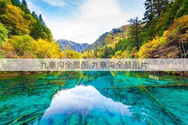 九寨沟全景图,九寨沟全景图片-第2张图片-九五旅游网