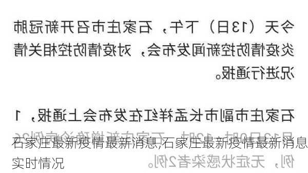 石家庄最新疫情最新消息,石家庄最新疫情最新消息实时情况-第2张图片-九五旅游网