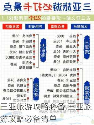 三亚旅游攻略必备,三亚旅游攻略必备清单-第1张图片-九五旅游网