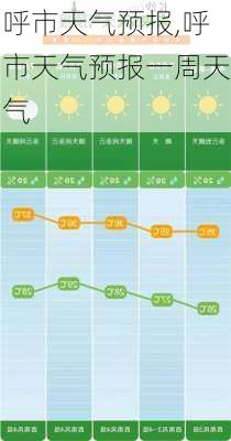 呼市天气预报,呼市天气预报一周天气-第1张图片-九五旅游网