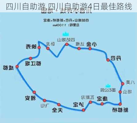 四川自助游,四川自助游4日最佳路线-第1张图片-九五旅游网