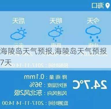 海陵岛天气预报,海陵岛天气预报7天