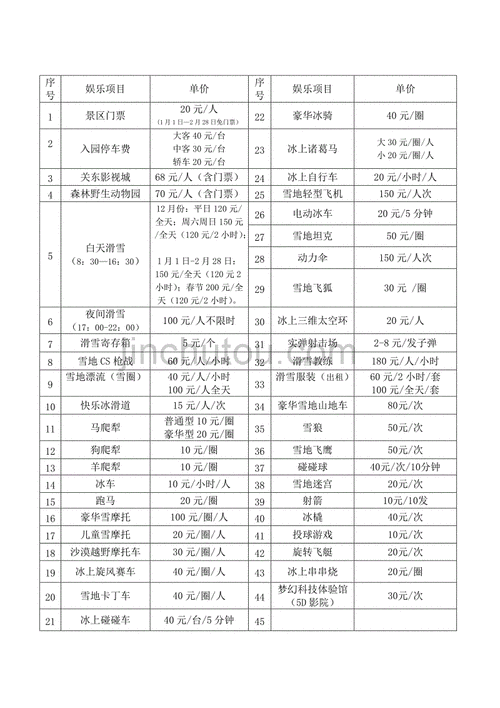 济南金象山滑雪场门票,济南金象山滑雪场门票价格-第2张图片-九五旅游网