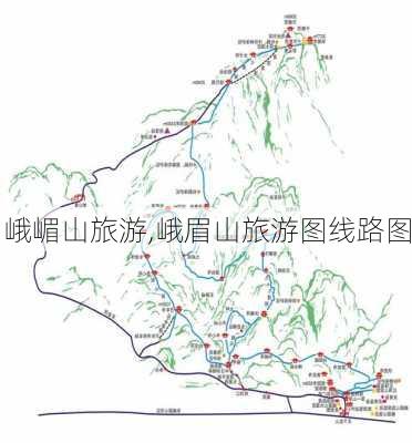 峨嵋山旅游,峨眉山旅游图线路图-第2张图片-九五旅游网