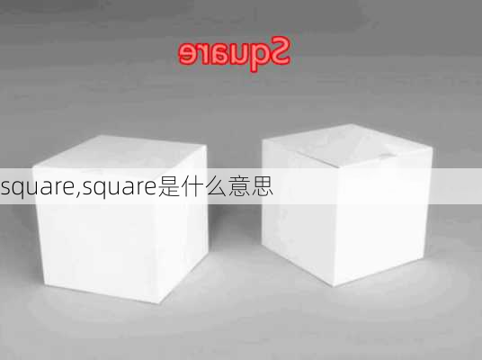 square,square是什么意思-第2张图片-九五旅游网