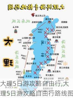 大理5日游攻略自由行,大理5日游攻略自由行路线图-第1张图片-九五旅游网