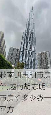 越南胡志明市房价,越南胡志明市房价多少钱一平方