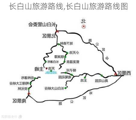 长白山旅游路线,长白山旅游路线图-第2张图片-九五旅游网