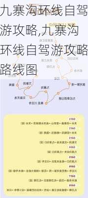 九寨沟环线自驾游攻略,九寨沟环线自驾游攻略路线图