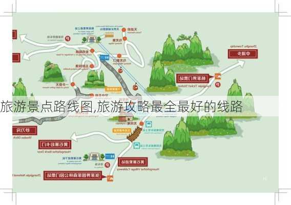 旅游景点路线图,旅游攻略最全最好的线路-第3张图片-九五旅游网