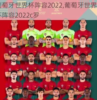 葡萄牙世界杯阵容2022,葡萄牙世界杯阵容2022c罗