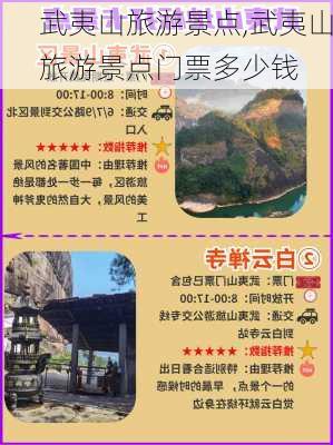 武夷山旅游景点,武夷山旅游景点门票多少钱-第3张图片-九五旅游网