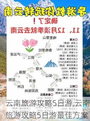 云南旅游攻略5日游,云南旅游攻略5日游最佳方案